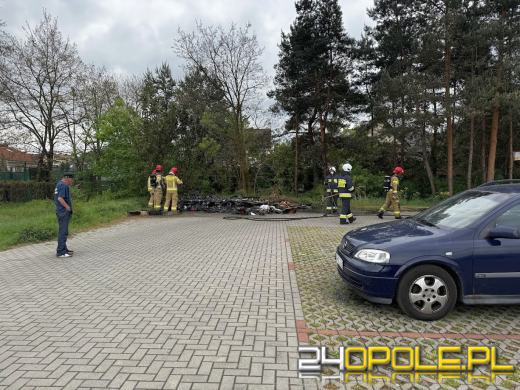 W wyniku pożaru stracił dach nad głową