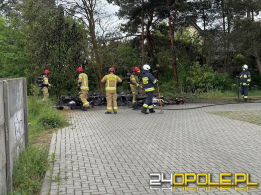 W wyniku pożaru stracił dach nad głową