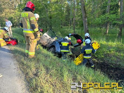 Wypadek na ul. Strzeleckiej w Opolu: 68-latek w rowie