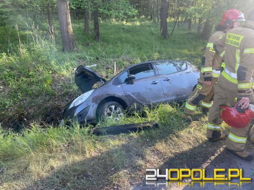 Wypadek na ul. Strzeleckiej w Opolu: 68-latek w rowie