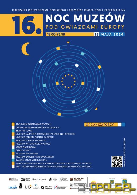 Już za tydzień Noc Muzeów w Opolu: Kultura pod gwiazdami Europy