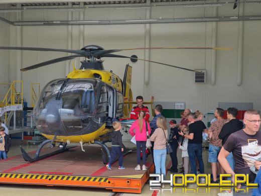 Dzień otwarty w bazie Lotniczego Pogotowia Ratunkowego przyciągnął tłumy