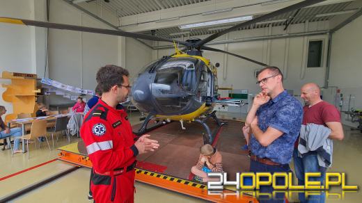Dzień otwarty w bazie Lotniczego Pogotowia Ratunkowego przyciągnął tłumy