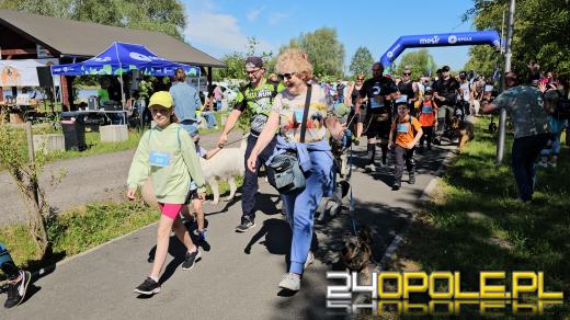 Rodzinny Dogtrekking na kąpielisku Malina