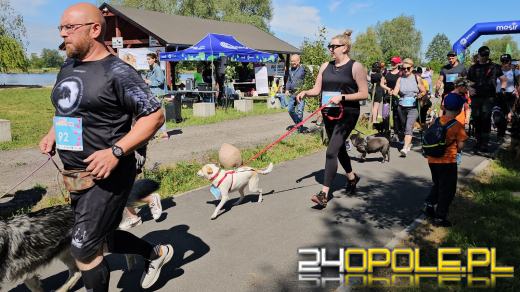 Rodzinny Dogtrekking na kąpielisku Malina