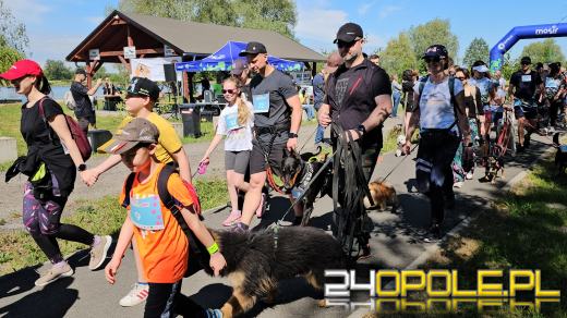 Rodzinny Dogtrekking na kąpielisku Malina