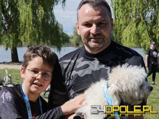Rodzinny Dogtrekking na kąpielisku Malina