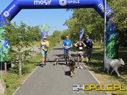 Rodzinny Dogtrekking na kąpielisku Malina