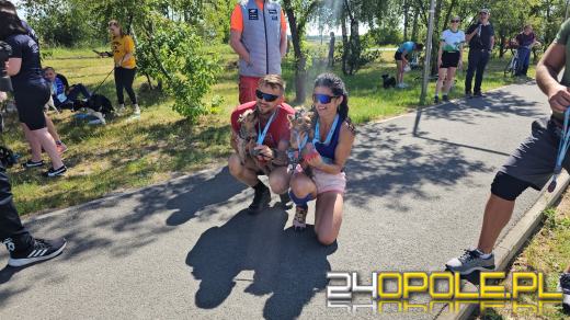 Rodzinny Dogtrekking na kąpielisku Malina