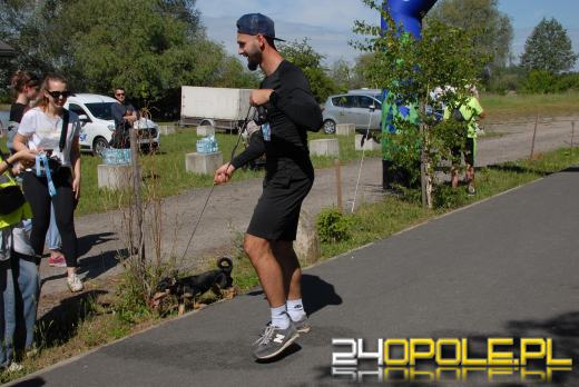 Rodzinny Dogtrekking na kąpielisku Malina