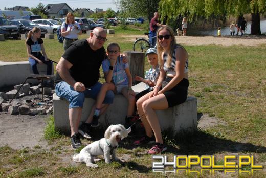 Rodzinny Dogtrekking na kąpielisku Malina