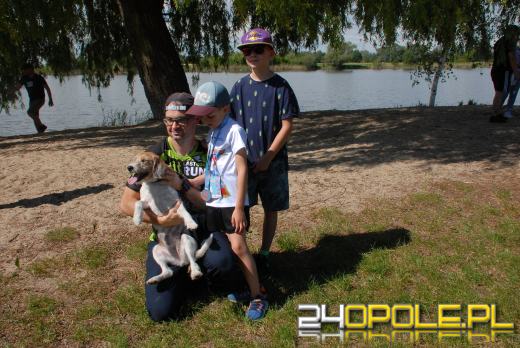 Rodzinny Dogtrekking na kąpielisku Malina
