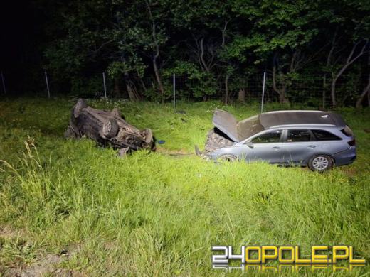 Wypadek na autostradzie A4: trzy osoby trafiły do szpitala