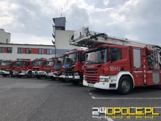 Strażacy z Opola uczcili dzień swojego patrona