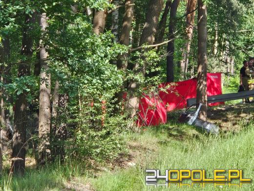 Wypadek śmiertelny między Grodźcem, a Ozimkiem. DK 46 zablokowana