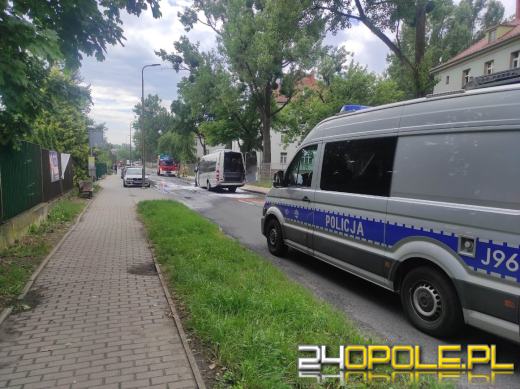 Pożar autobusu przewożącego 22 dzieci