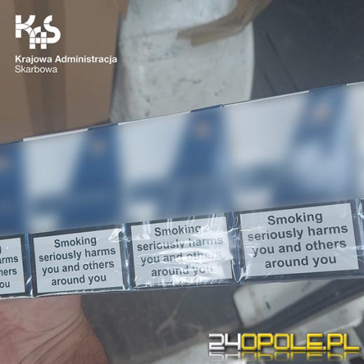 Milion papierosów w busie na A4