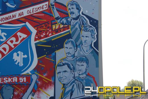 Mural Odry już ozdabia ulicę Oleską