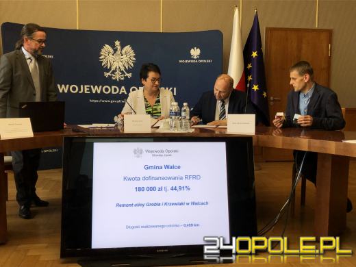 Kolejne remonty dróg w opolskich gminach