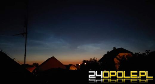 Obłoki srebrzyste rozświetliły opolskie niebo