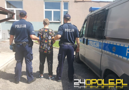 Policyjna obława na napastników z siekierami. Sceny jak z filmu