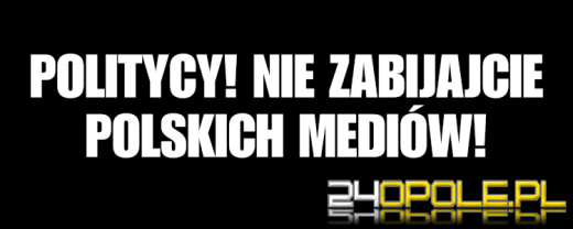 Media w Polsce protestują przeciwko niekorzystnej ustawie
