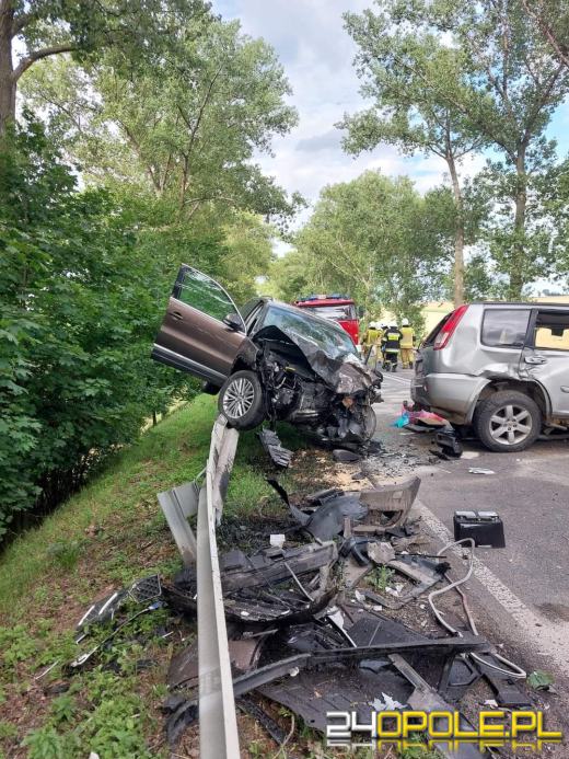 Wypadek na Drodze Krajowej nr 38. Lądował LPR (AKTUALIZACJA)