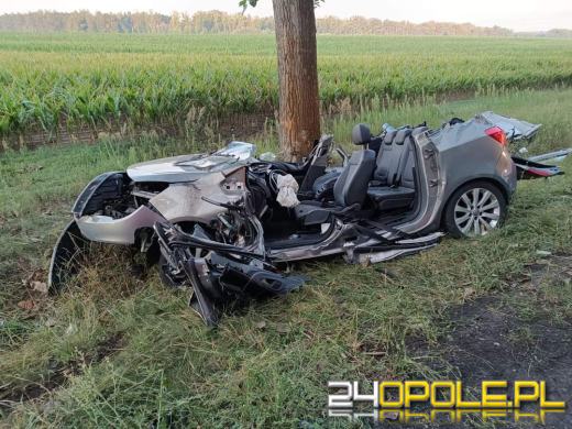 Trzy osoby w szpitalu na skutek wypadku samochodowego.  Na miejscu LPR