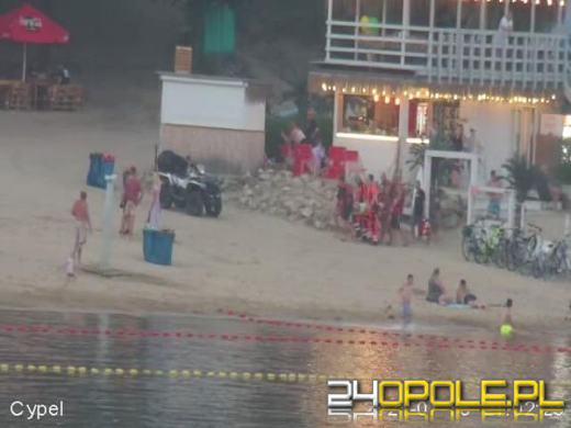 Wypadek nad Jeziorem Nyskim: skok do wody po alkoholu zakończony w szpitalu