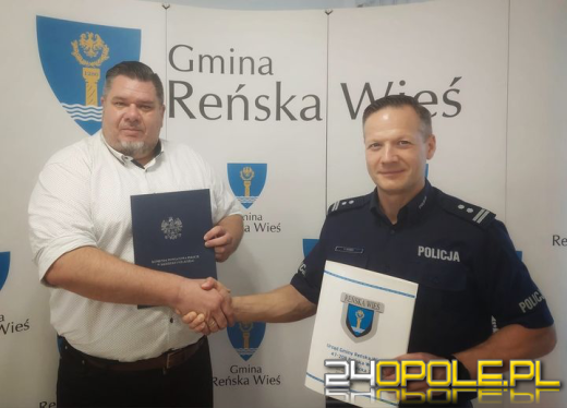 Dodatkowe patrole policji w gminie Reńska Wieś