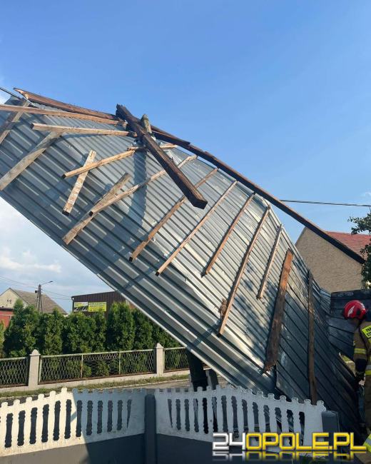 Front burzowy przyniósł tysiące interwencji strażaków w całym kraju
