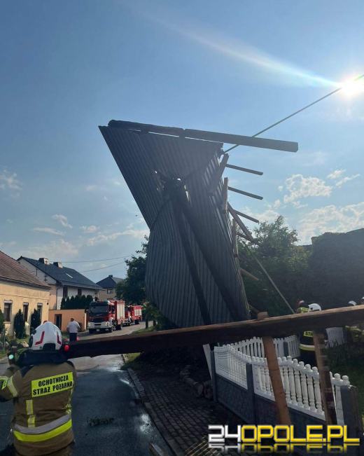 Front burzowy przyniósł tysiące interwencji strażaków w całym kraju