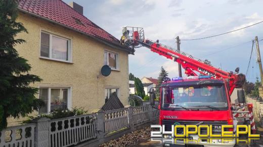 Front burzowy przyniósł tysiące interwencji strażaków w całym kraju
