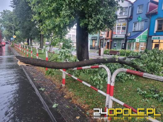 Front burzowy przyniósł tysiące interwencji strażaków w całym kraju