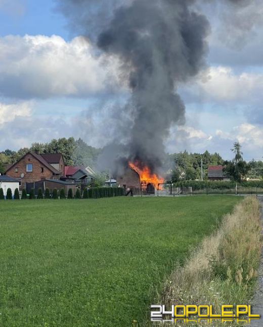 Pożar w Starym Koźlu. Spłonął dobytek mieszkańców jednej z rodzin