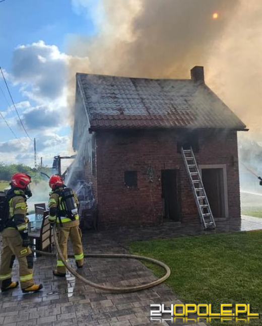  Pożar w Starym Koźlu. Spłonął dobytek mieszkańców jednej z rodzin