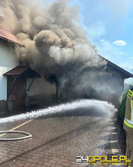  Pożar w Starym Koźlu. Spłonął dobytek mieszkańców jednej z rodzin