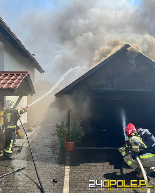  Pożar w Starym Koźlu. Spłonął dobytek mieszkańców jednej z rodzin