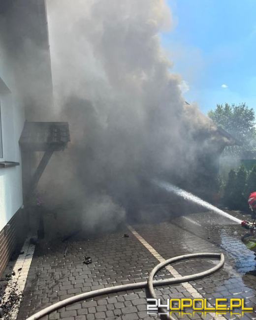  Pożar w Starym Koźlu. Spłonął dobytek mieszkańców jednej z rodzin