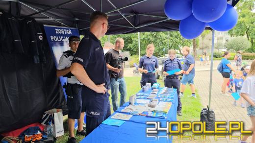 Na Placu Wolności trwa piknik z okazji Święta Policji