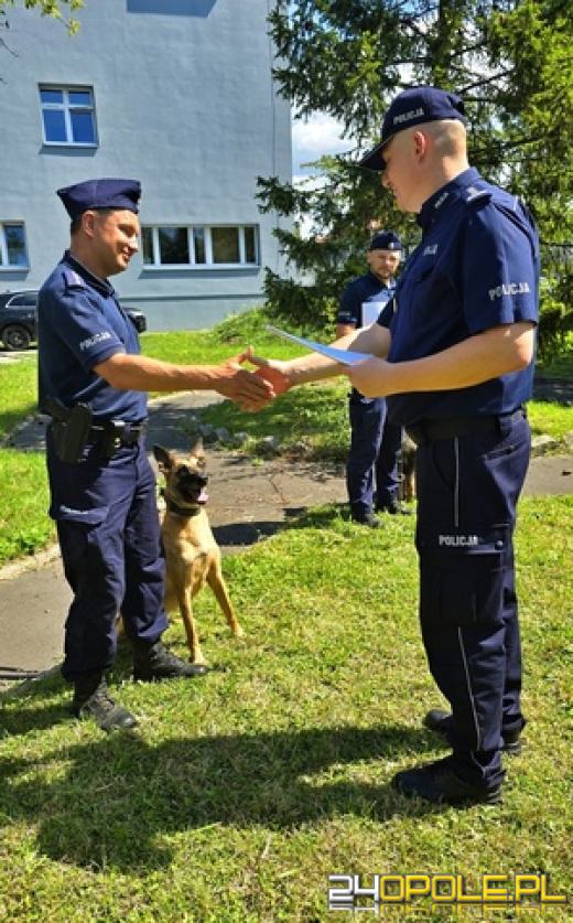 Rola psów w Policji jest nieoceniona: Najlepszy duet w Województwie