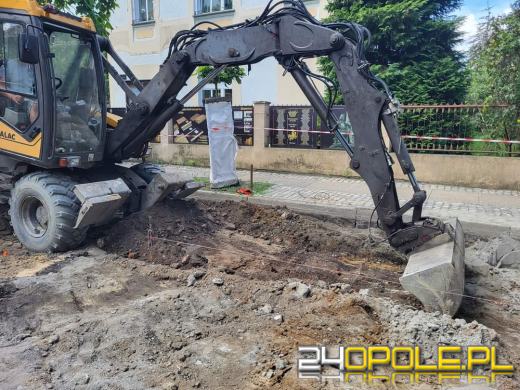 Na ulicy Pasiecznej trwa drugi etap prac