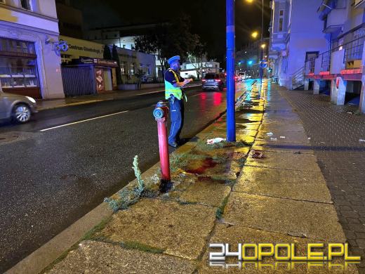 Wypadek w centrum Opola: Kierująca taksówką potrąciła pieszego