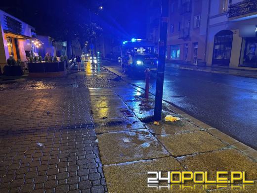 Wypadek w centrum Opola: Kierująca taksówką potrąciła pieszego
