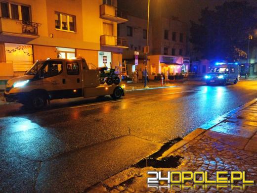 Wypadek w centrum Opola: Kierująca taksówką potrąciła pieszego