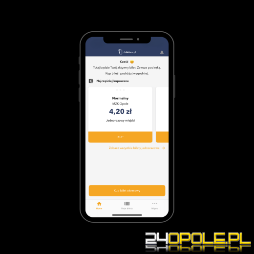 Zbiletem w MZK Opole. Nowa aplikacja do zakupu biletów autobusowych już dostępna