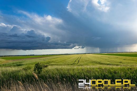 Ostrzeżenie meteorologiczne: Burze i silne wiatry w powiecie opolskim