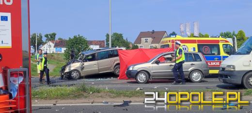 Zderzenie TIRa i dwóch osobówek. Obwodnica Opola przykorkowana