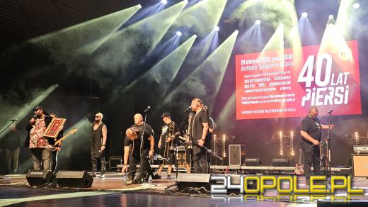 40-lecie zespołu PIERSI w opolskim amfiteatrze 