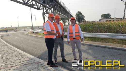 Budowa ronda w Zimnicach Małych na ostatniej prostej (WIDEO)